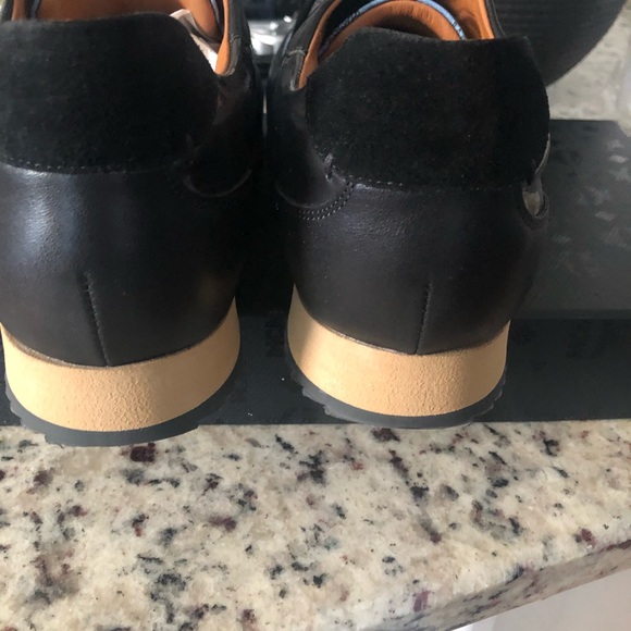 MCM BLUE RUNNING SNEAKERS - Picture 4 of 6